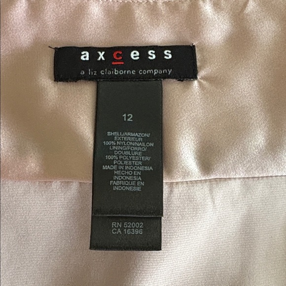 🌟HP🌟VTG Axcess Liz Claiborne A-Line Lace Skirt - Picture 2 of 10